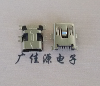 芙蓉MINI USB2.0母座 迷你 5P全贴沉板1.8数据接口