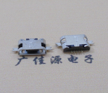 丰润MICRO USB B型口 两脚SMT沉板0.7/1.0/1.6直边