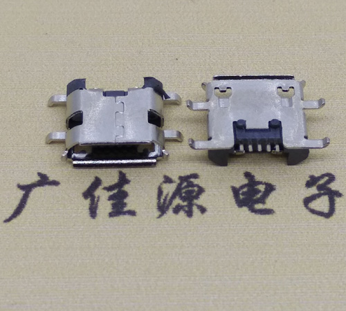 汝阳迈克5p连接器 四脚反向插板引脚定义接口