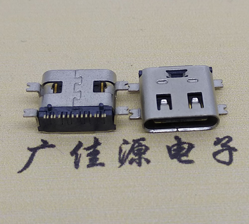 襄城type-c16p母座全贴带弹片连接器