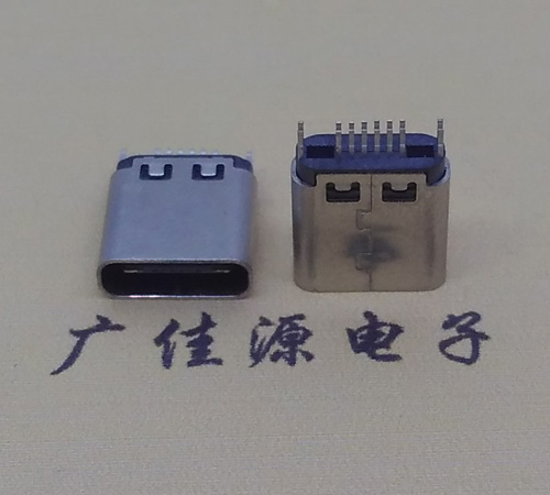 芷江type-c16p母座,夹板式type-c16p接口连接器