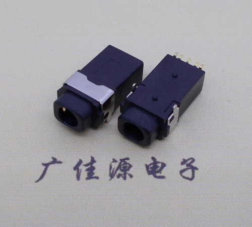 五常耳机插座PJ-415防水X7功能2.5/3.5铜针孔