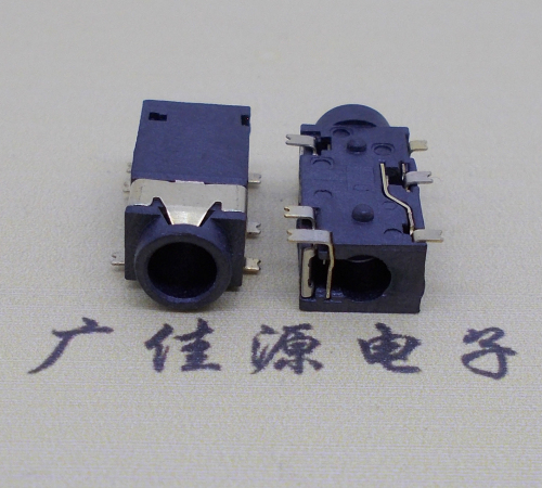 凤翔PJ-342耳机2.5/3.5音频插座六脚贴片双柱
