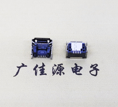 江城MICRO USB5pin加高母座 垫高1.55/2.5/3.04/4.45尺寸接口